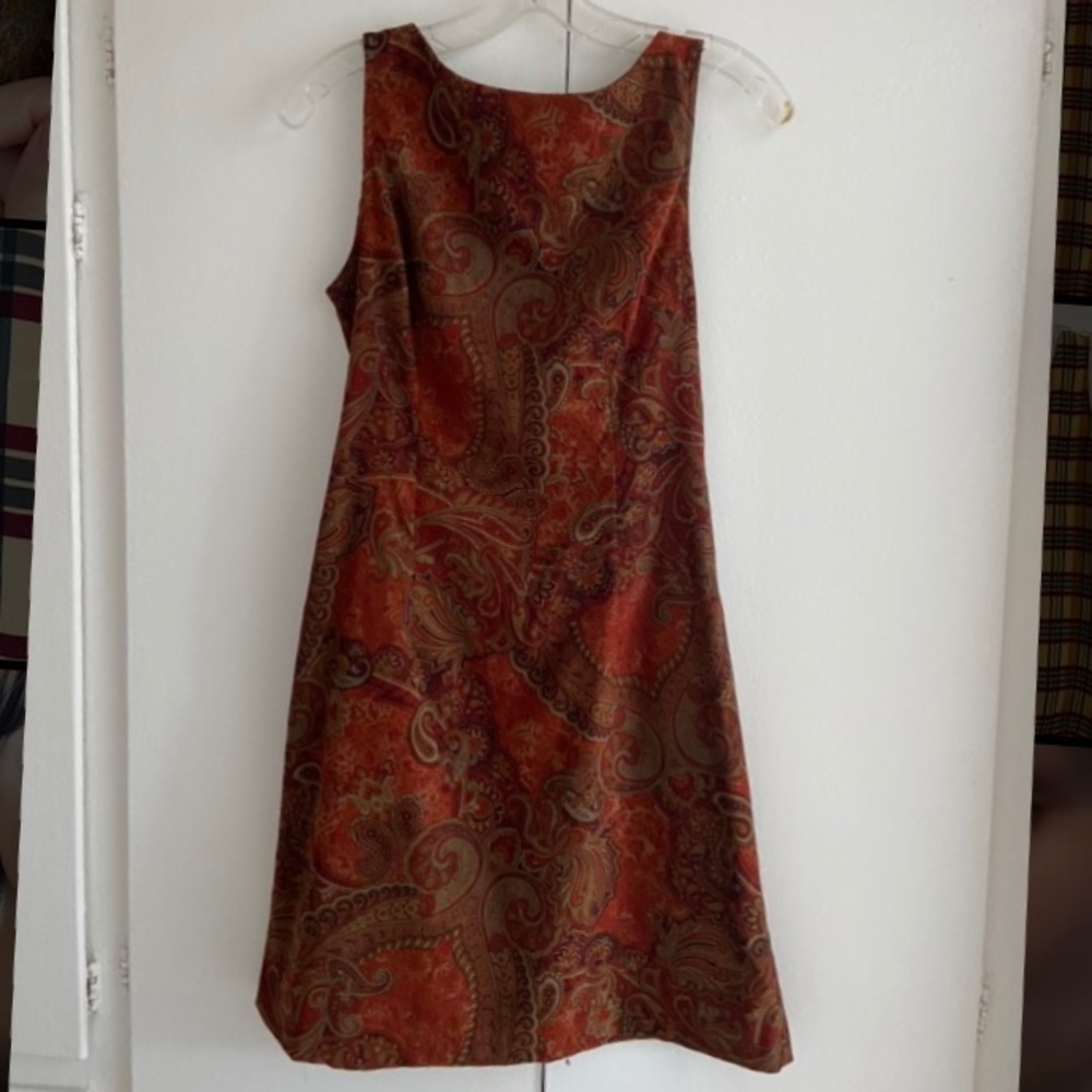 VINTAGE Paisley dress